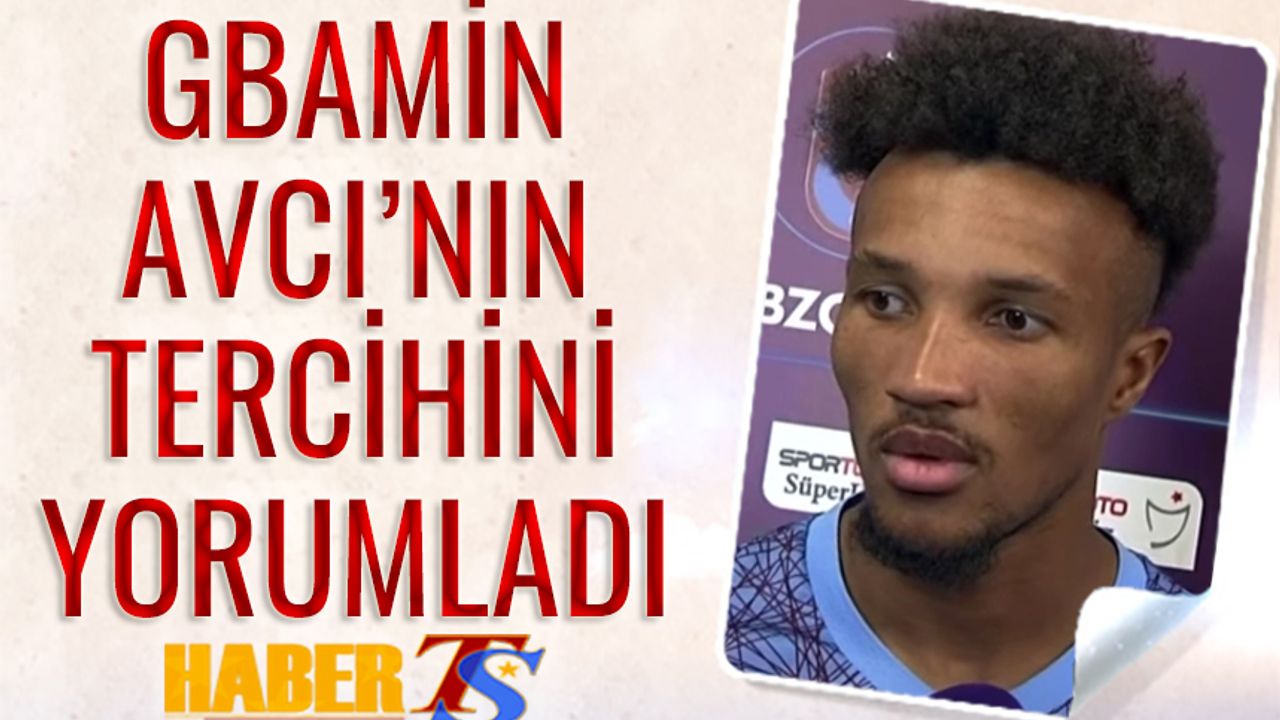 Gbamin'in Fenerbahçe Maçı Öncesi Açıklaması