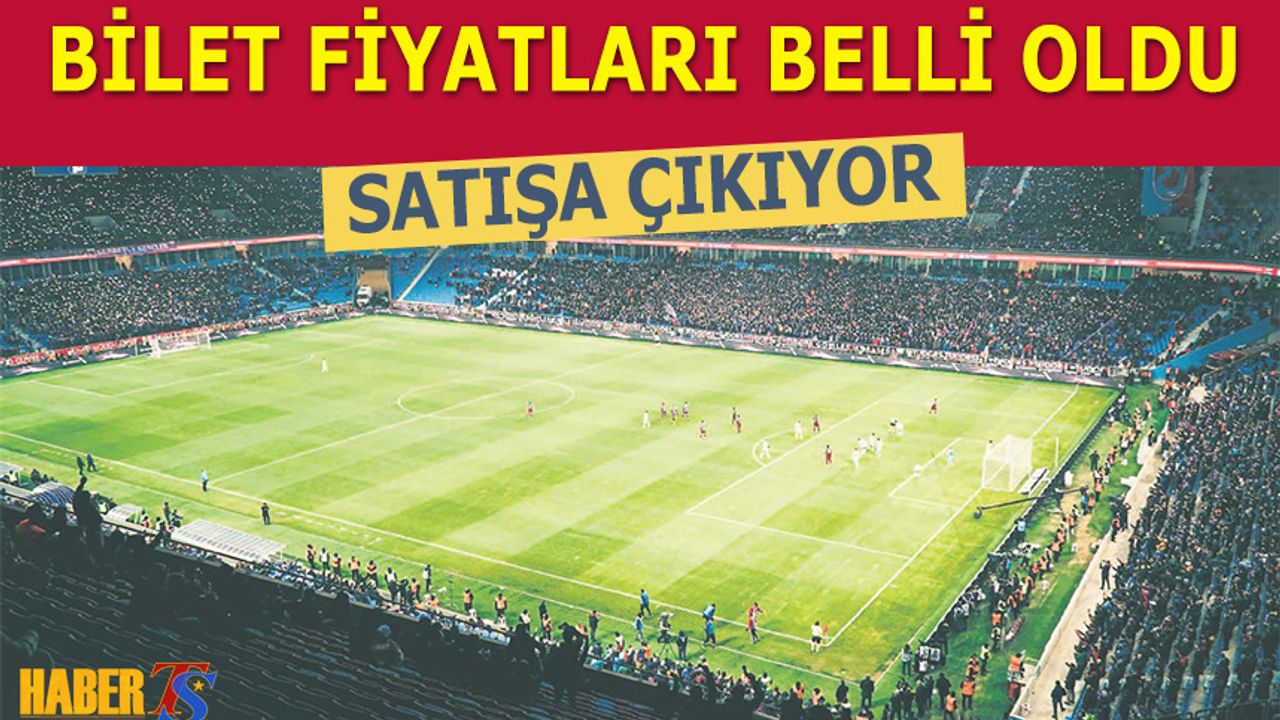 Trabzonspor'un Kupa Sınavı Biletleri Satışa Çıkıyor