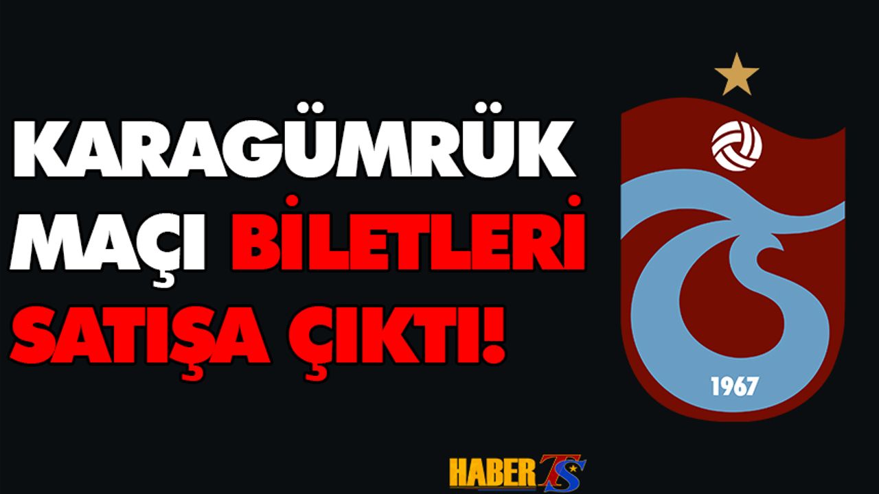 Vavacars Fatih Karagümrük - Trabzonspor Maçı Biletleri Satışa Çıktı
