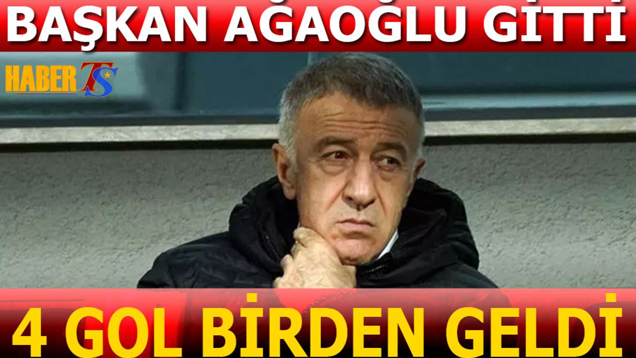 Trabzonspor'un Golleri Ahmet Ağaoğlu Gittikten Sonra Geldi