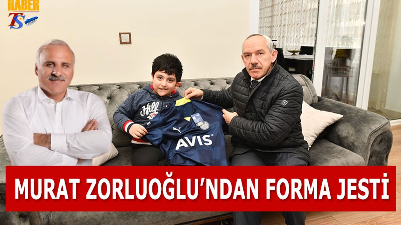 Murat Zorluoğlu'ndan Fenerbahçeli Burak'a Forma Jesti
