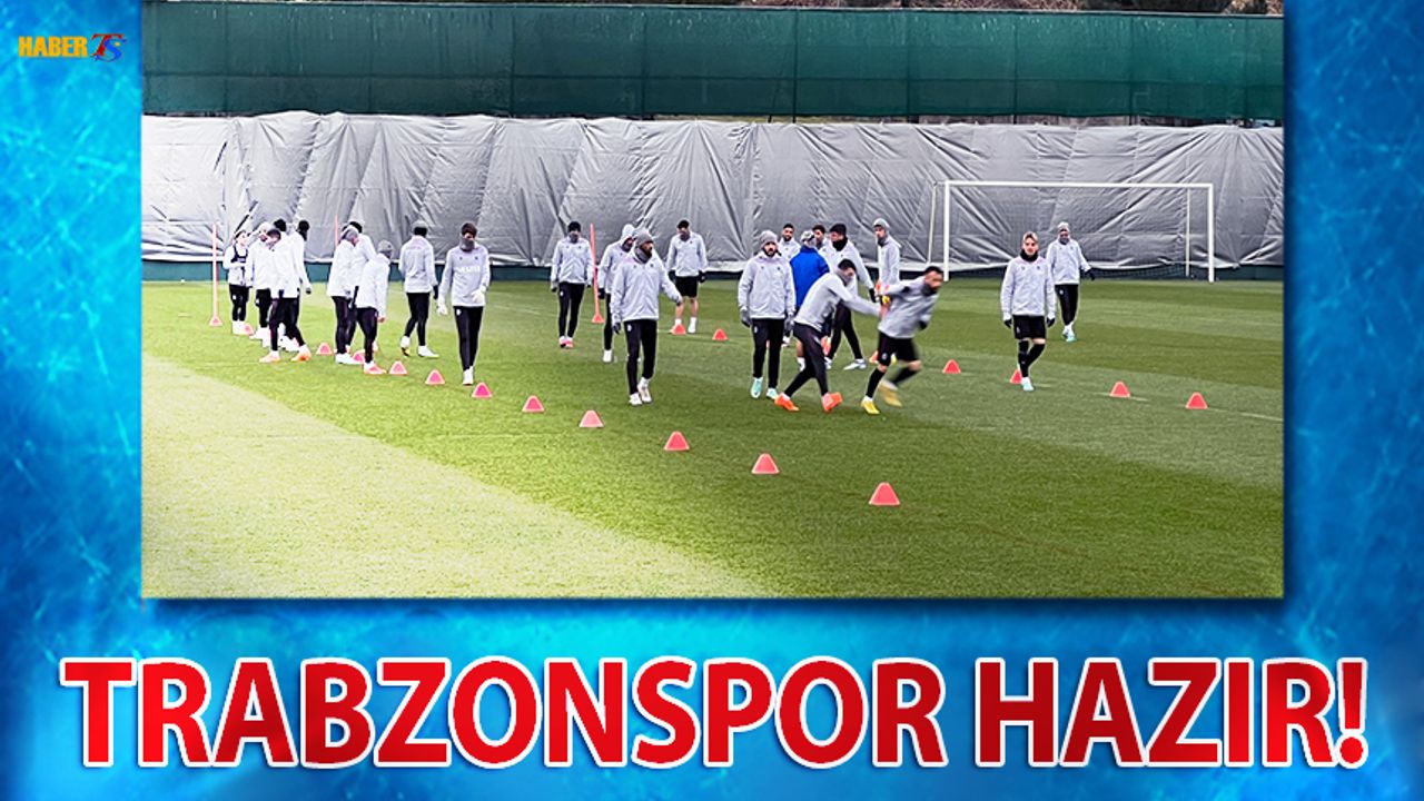 Trabzonspor Basel Maçı Hazırlıklarını Tamamladı