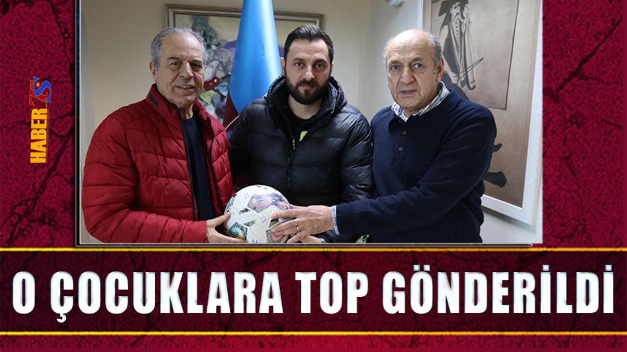 Türkiye Yazılı Topa Vurmayan Çocuğa Trabzonspor Top Gönderdi