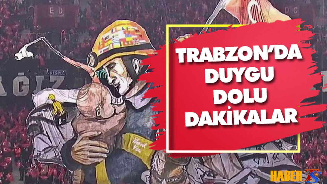 Trabzonspor Taraftarından Duygulandıran Koreografi