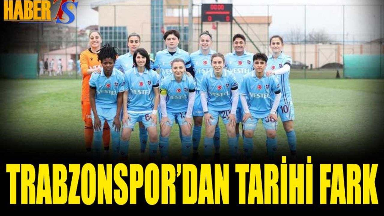 Trabzonspor'dan Rakibine 11 Fark