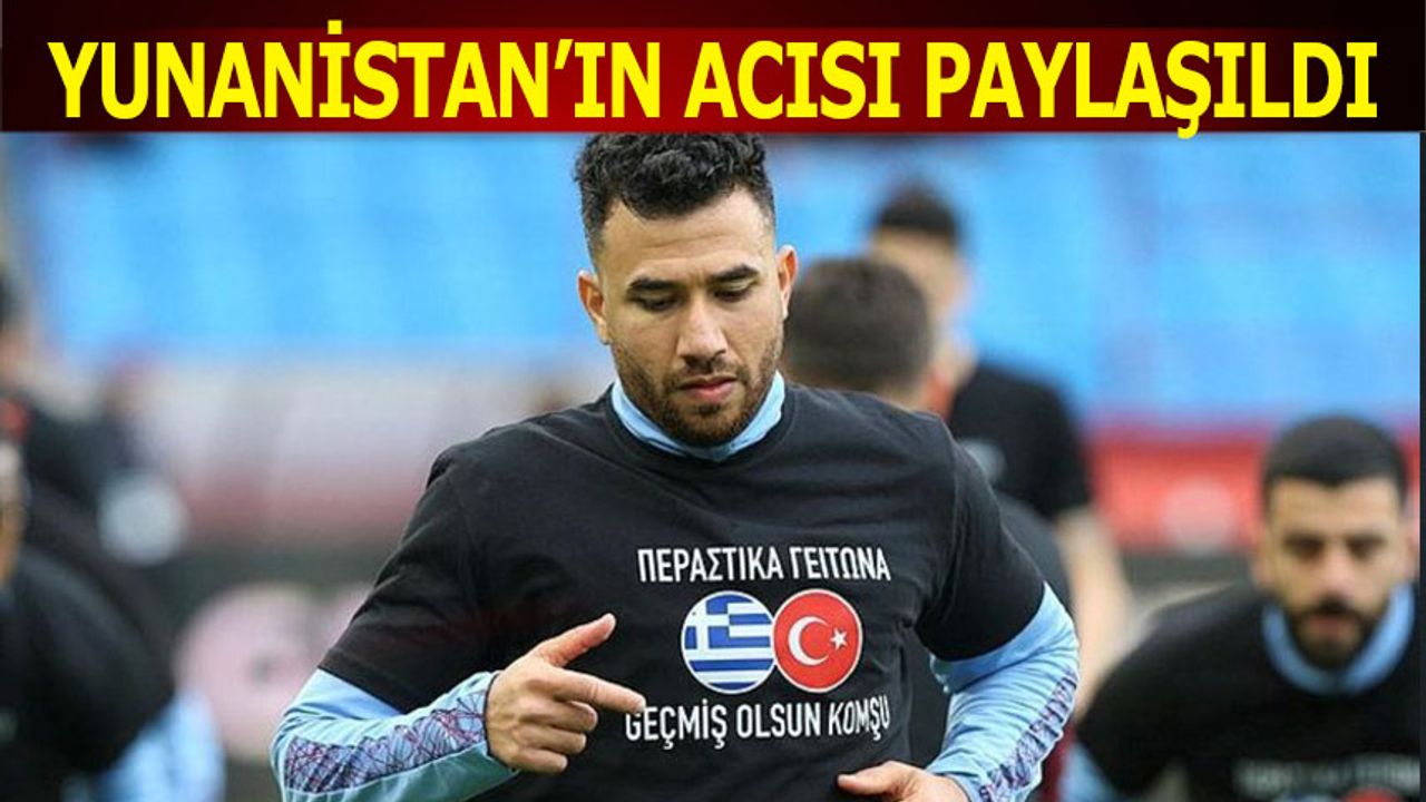Trabzonspor Yunanistan'ın Acısını Paylaştı
