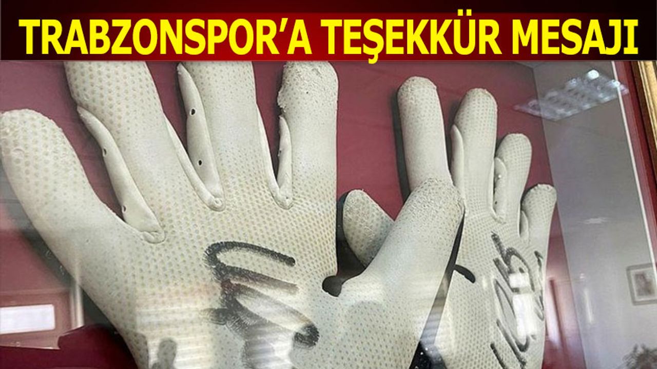 Bartın Valisi Nurtaç Arslan'dan Trabzonspor'a Teşekkür