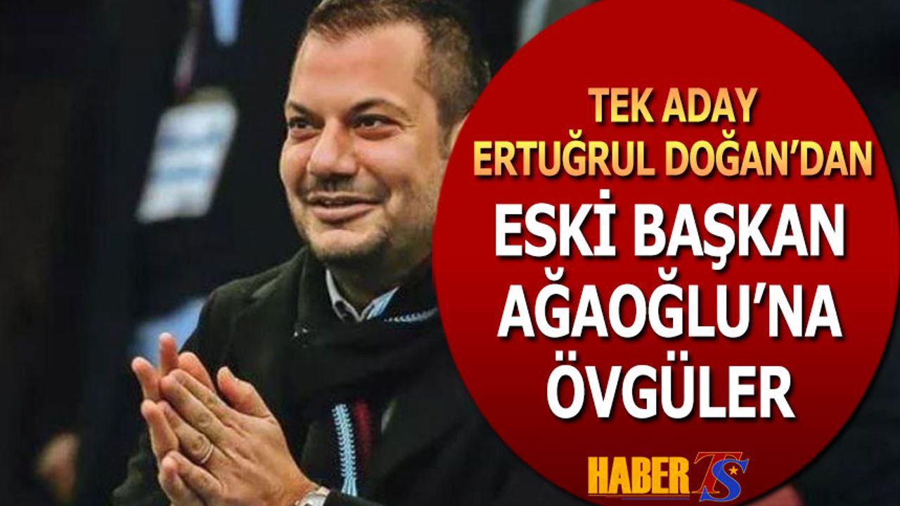 Trabzonspor Başkan Adayı Ertuğrul Doğan'ın Açıklaması