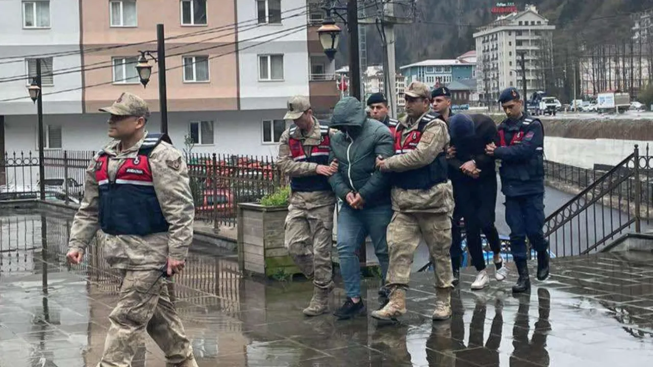 Jandarmadan Trabzon'da hırsızlık operasyonu! 5 gözaltı kararı