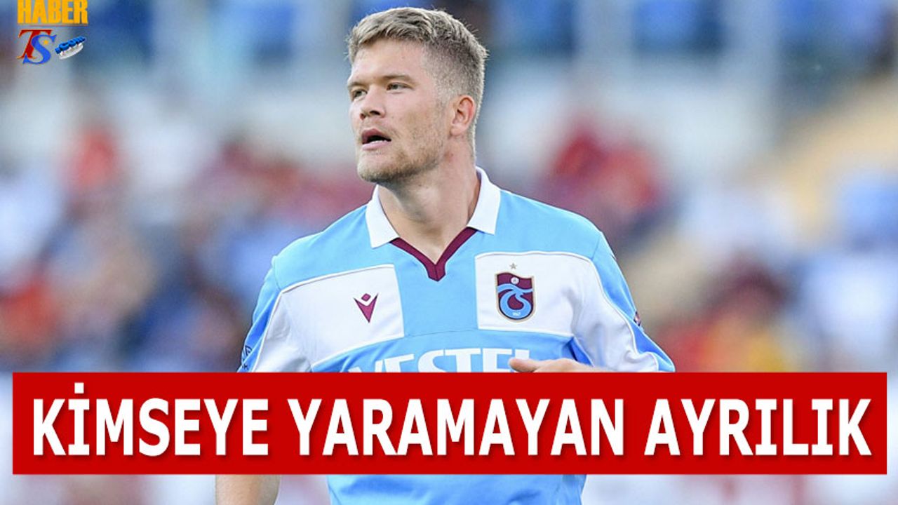 Trabzonspor'da Kimseye Yaramayan Ayrılık