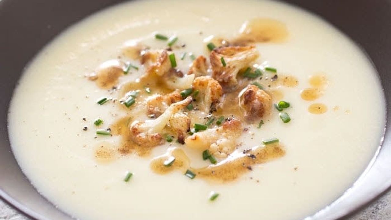 İftara yakışır: Kremalı karnabahar çorbası tarifi