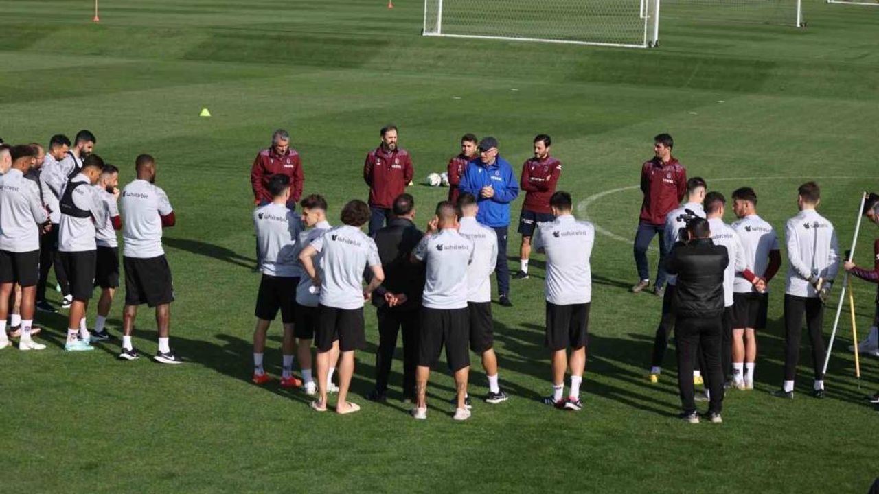 Trabzonspor'un Sivasspor Maçı Hazırlıkları Başladı