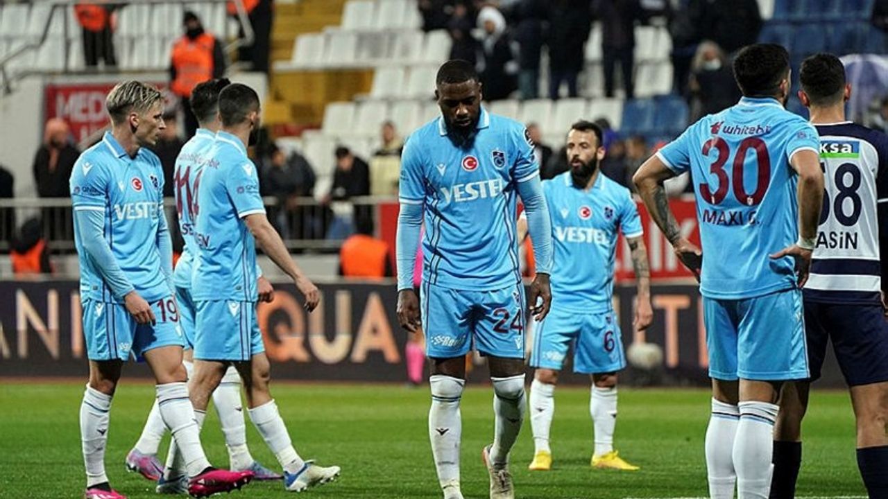 Trabzonspor'un Dış Saha Kabusu Sürüyor