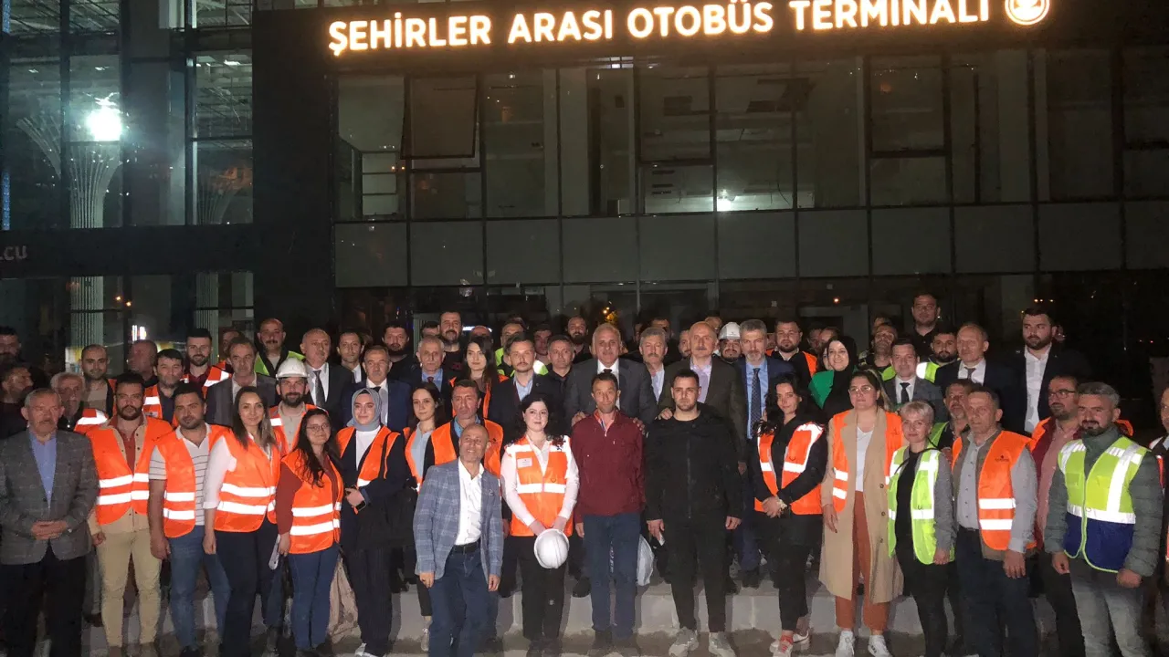 Bakan Adil Karaismailoğlu'ndan Trabzon'un Yeni Otogarına Ziyaret