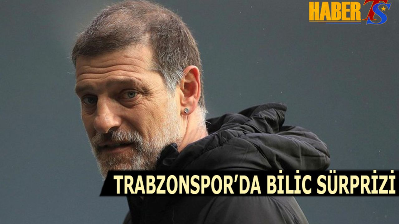 Trabzonspor'da Bilic Sürprizi