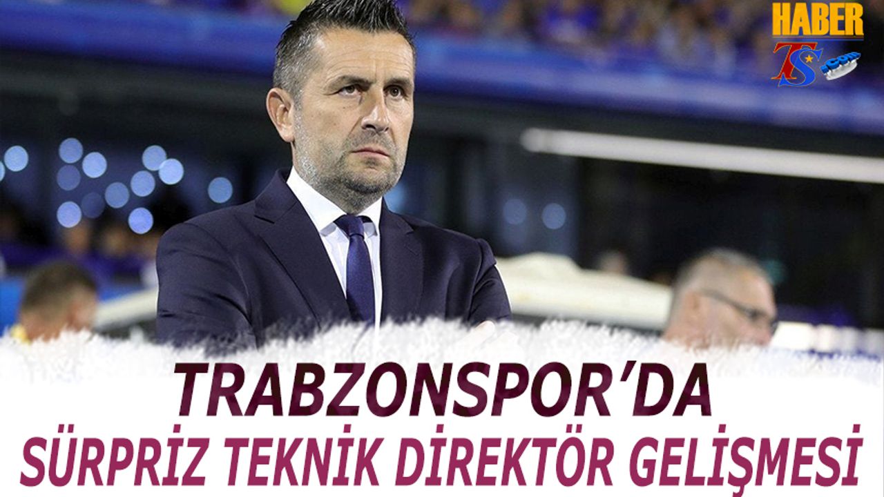 Trabzonspor'da Sürpriz Teknik Direktör Gelişmesi