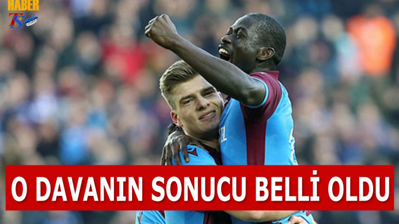 Trabzonspor'un Ndiaye Davası Sonuçlandı