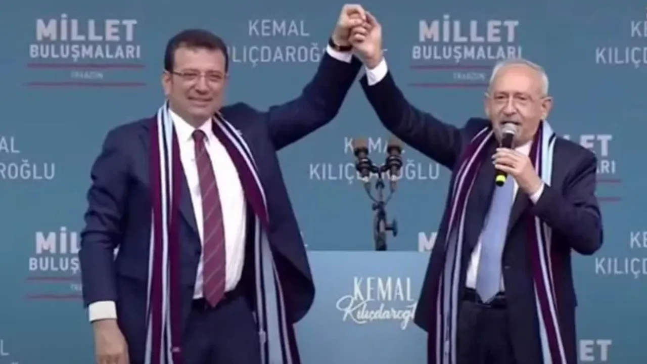 Kemal Kılıçdaroğlu ve Ekrem İmamoğlu Trabzon'da