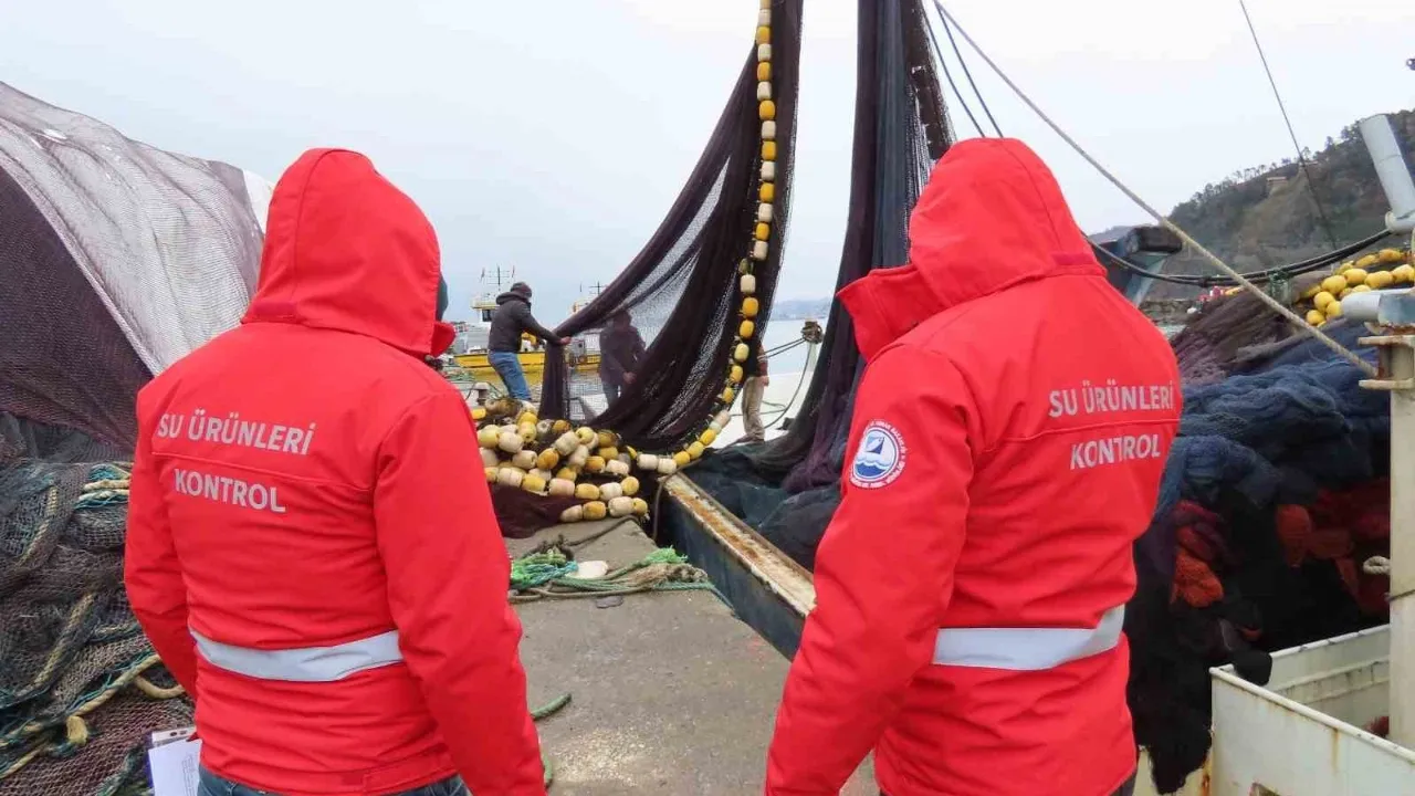 Trabzon'da kontroller sonrası tonlarca balığa el konuldu