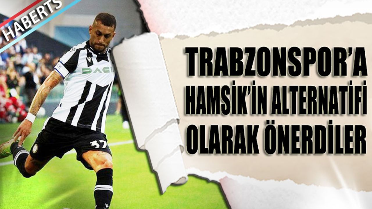 Trabzonspor'a Hamsik'in Alternatifi Olarak Önerdiler