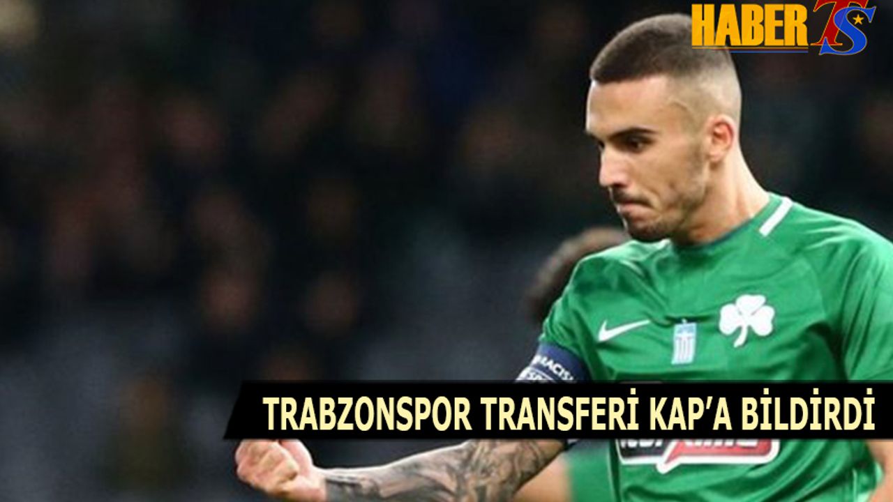 Trabzonspor İlk Transferini KAP'a Bildirdi