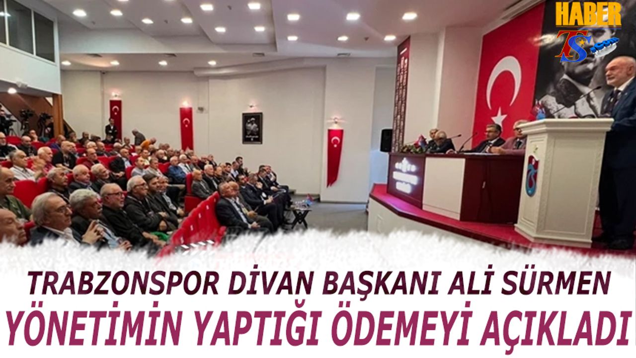 Trabzonspor'un Yeni Yönetiminin Ödediği Borç Açıklandı