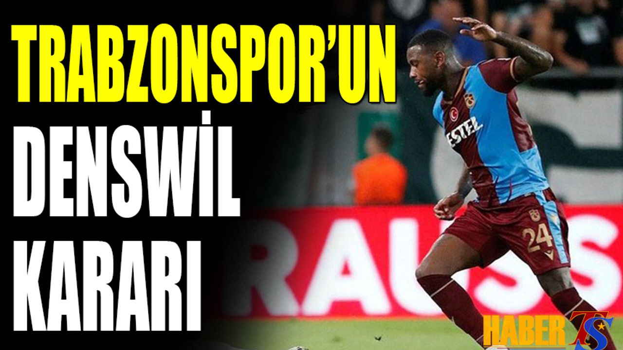 Trabzonspor'un Denswil Kararı