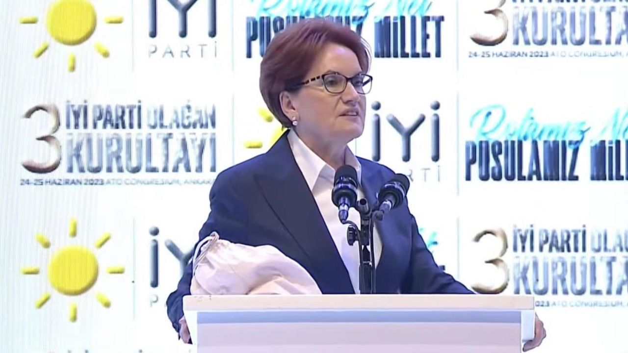 Meral Akşener yeniden İYİ Parti lideri seçildi