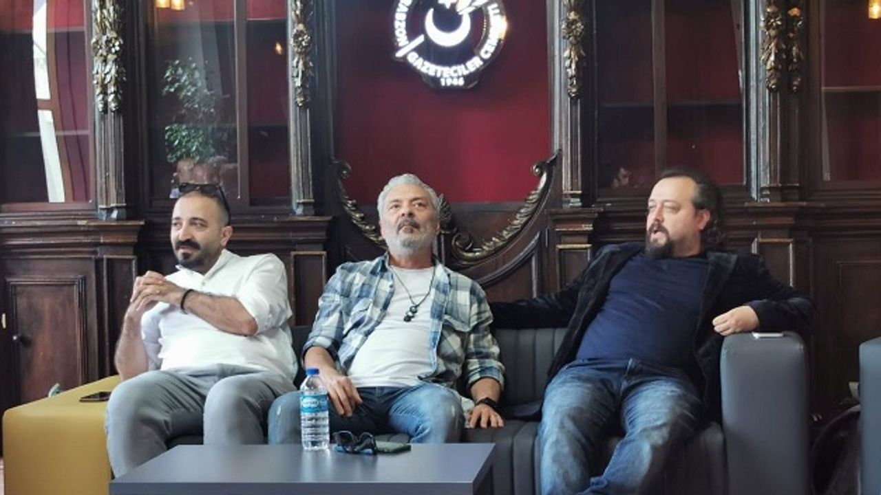Öğretmen Filmi ekibi Trabzon Gazeteciler Cemiyetinde buluştu