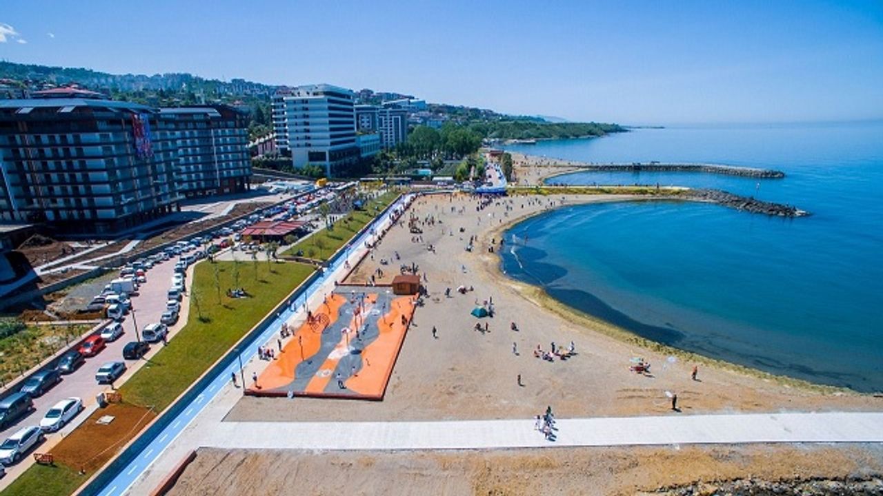 Trabzon'da deniz sezonu başlıyor! Yalıncak Plajı'na TRAPARK uygulaması geldi