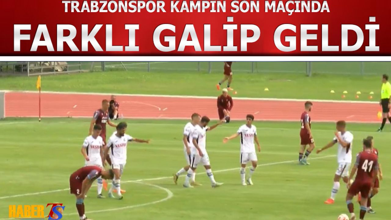 Trabzonspor Kranj'ı Farklı Mağlup Etti