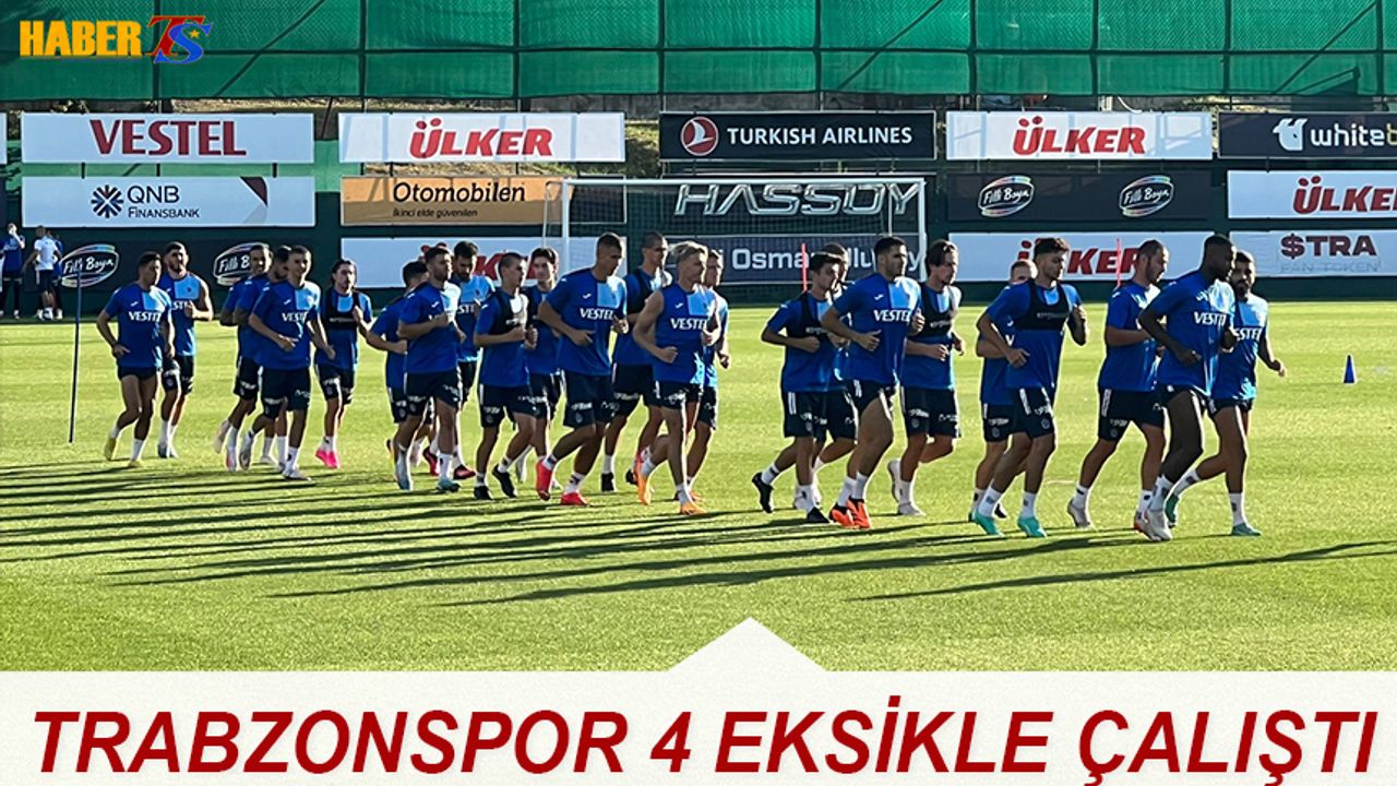 Trabazonspor Yeni Sezon Hazırlıklarını Trabzon'da Sürdürdü