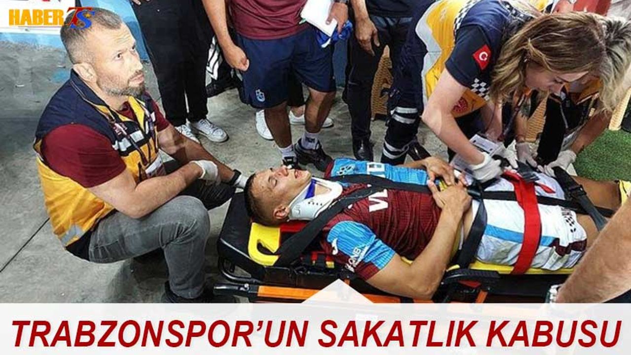 Trabzonspor'un Sakatlık Kabusu