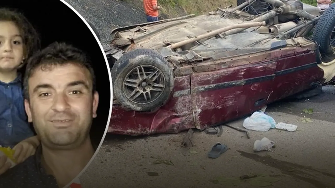 Trabzon’da meydana gelen kaza sonrası minik Buğlem yaşam savaşını kaybetti