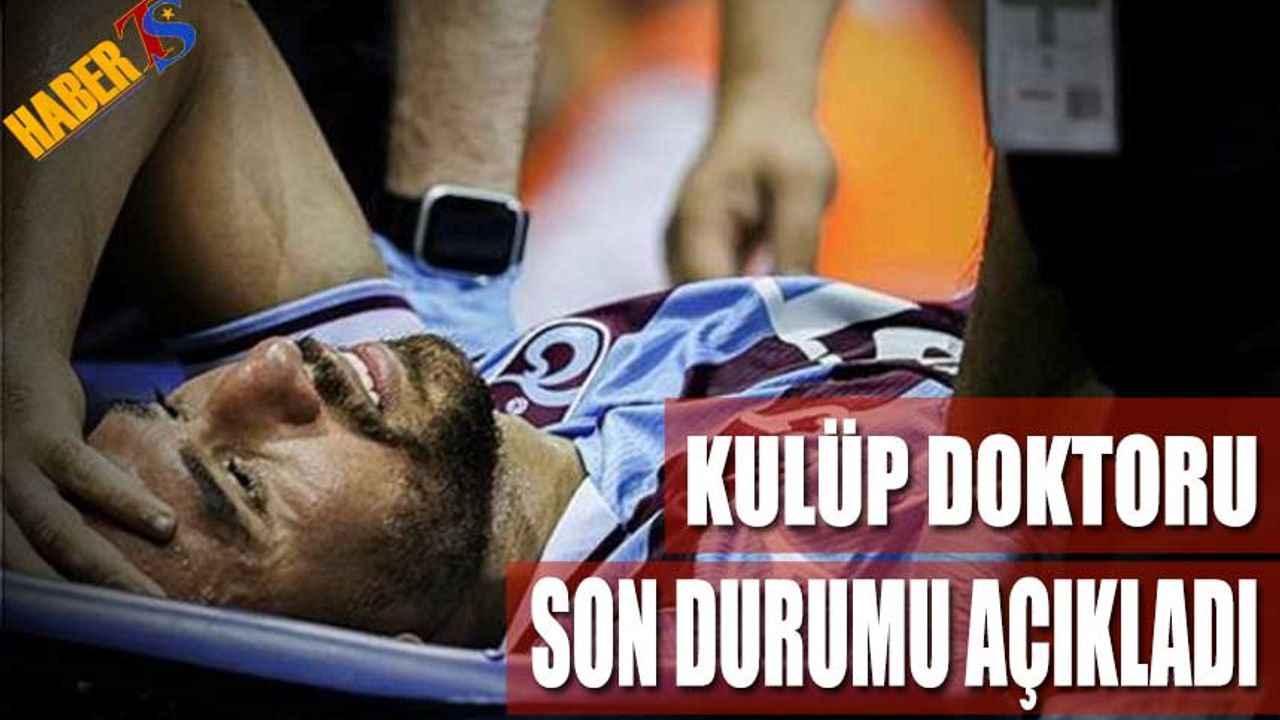 Trabzonspor'un Doktorundan Trezeguet Açıklaması