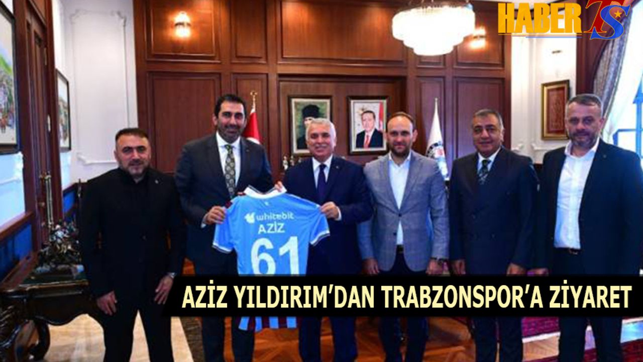 Vali Aziz Yıldırım'dan Trabzonspor'a Ziyaret