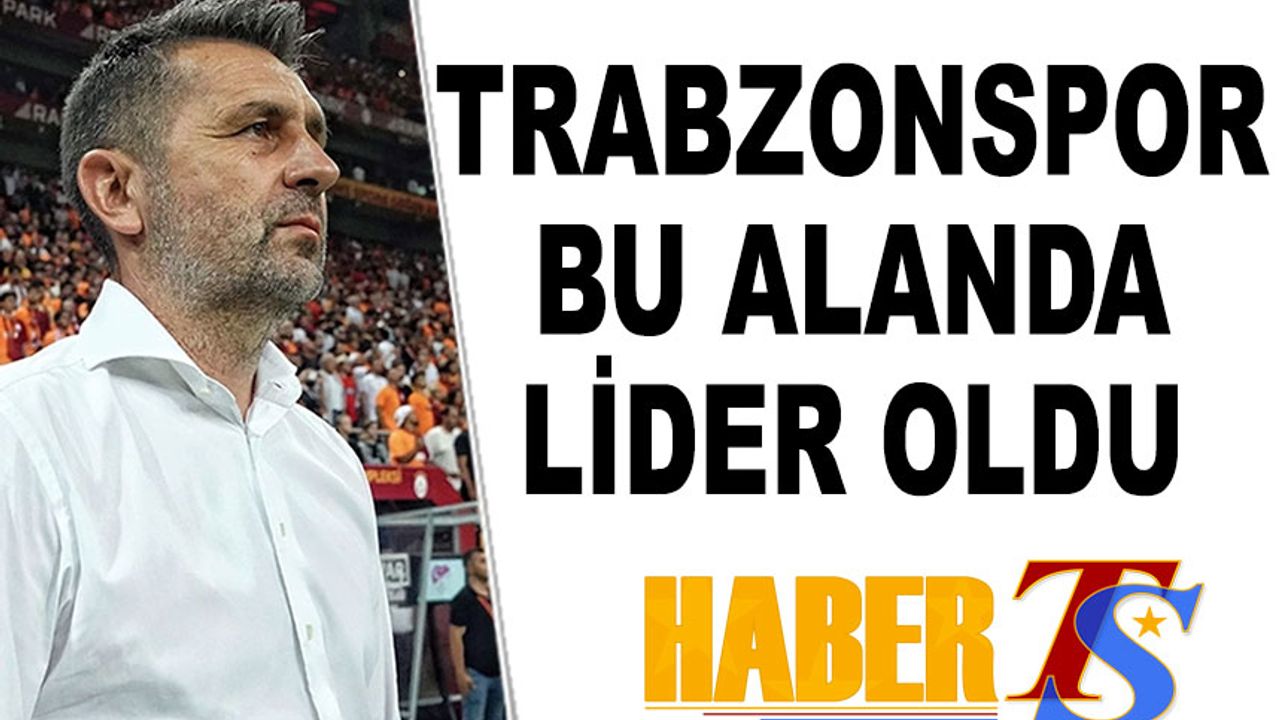4. Haftanın Sonunda Trabzonspor'un Lider Olduğu Alan