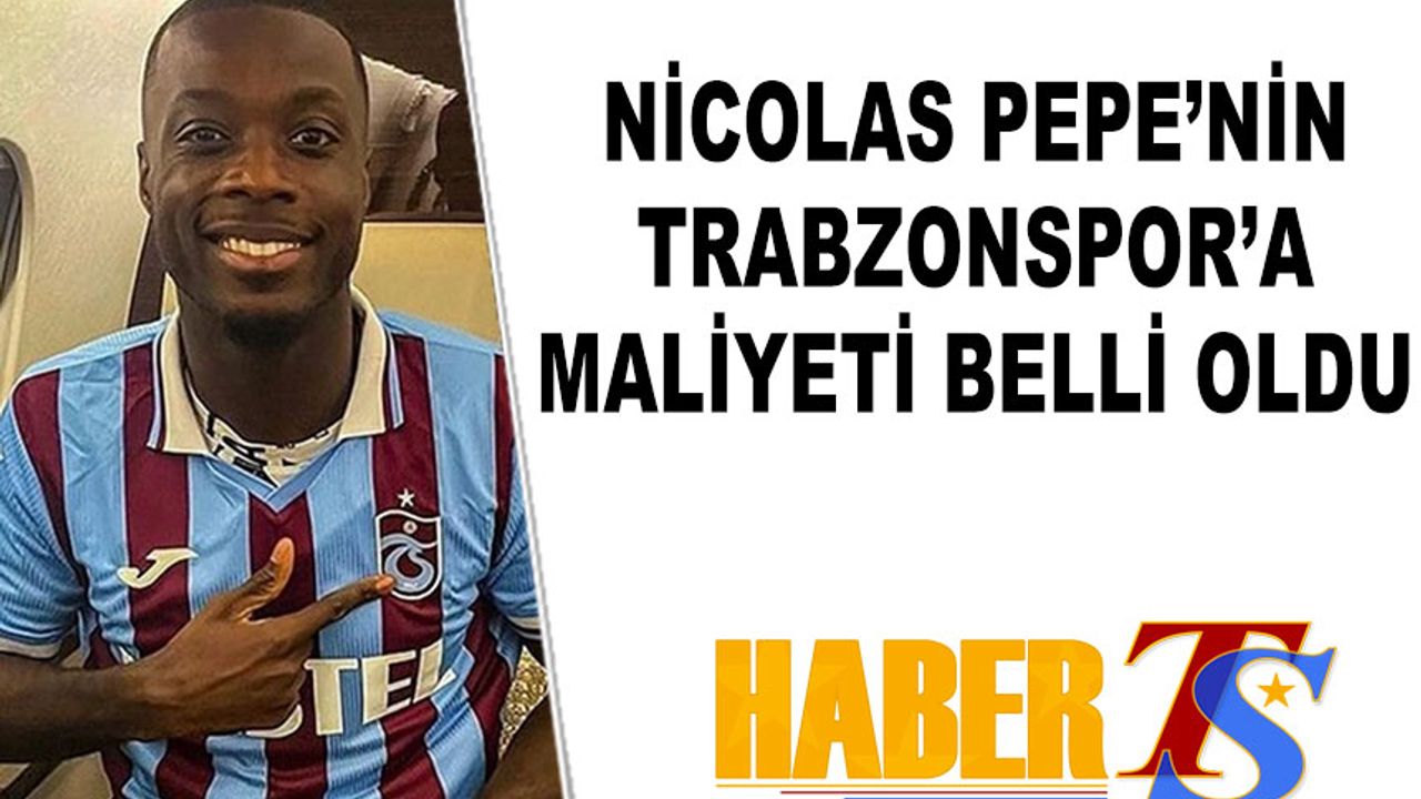 Pepe'nin Trabzonspor'a Maliyeti KAP'a Bildirildi