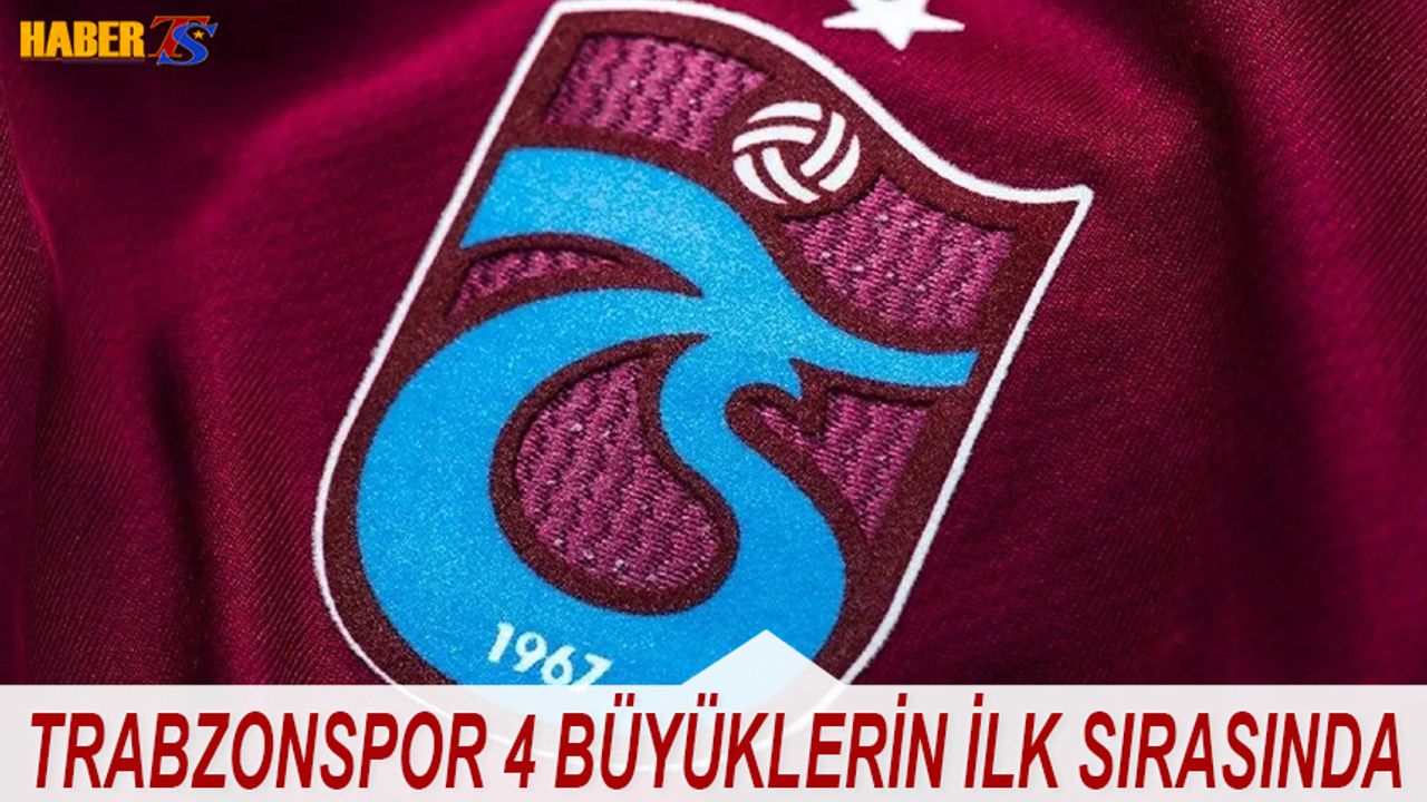 Trabzonspor Transferde 4 Büyüklerin İlk Sırasında