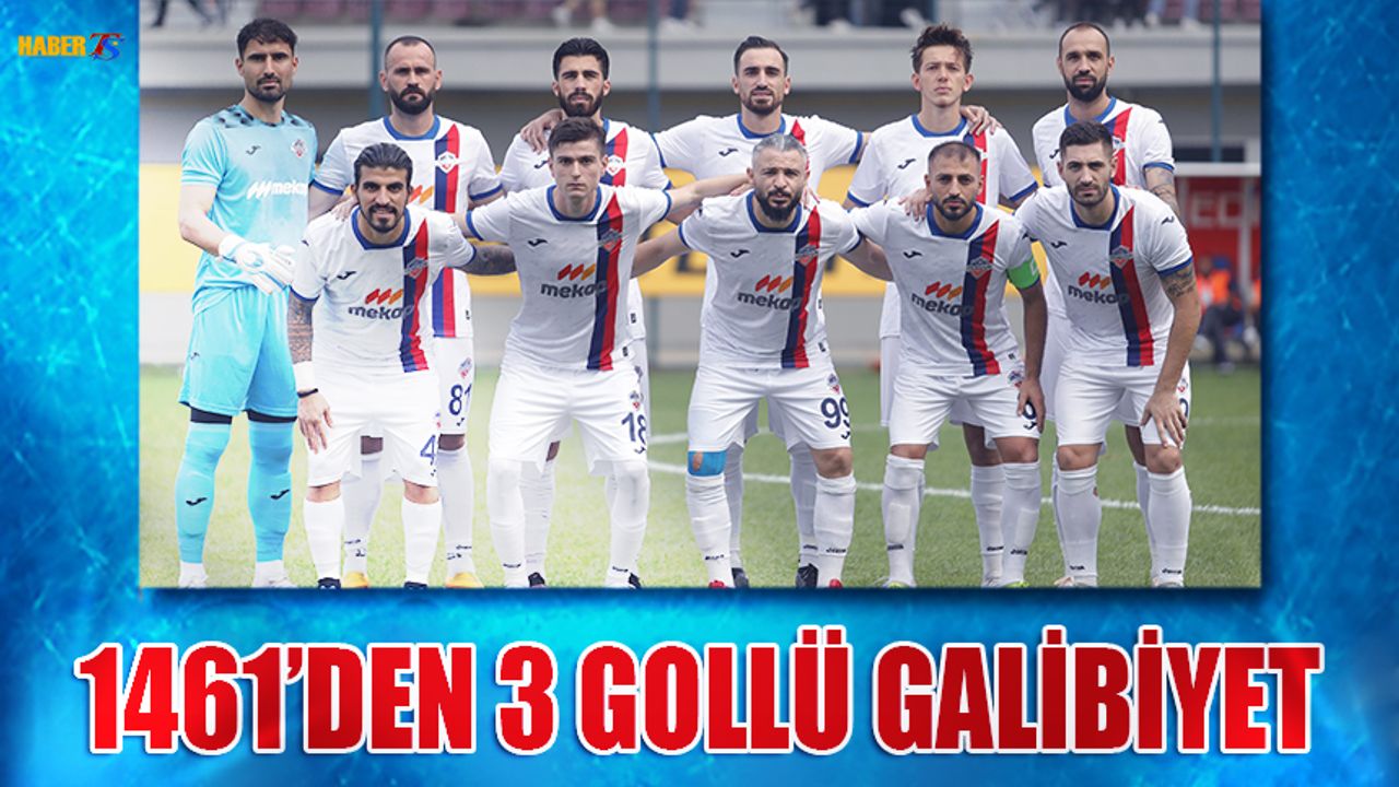 1461 Trabzon'da 3 Gollü Galibiyet