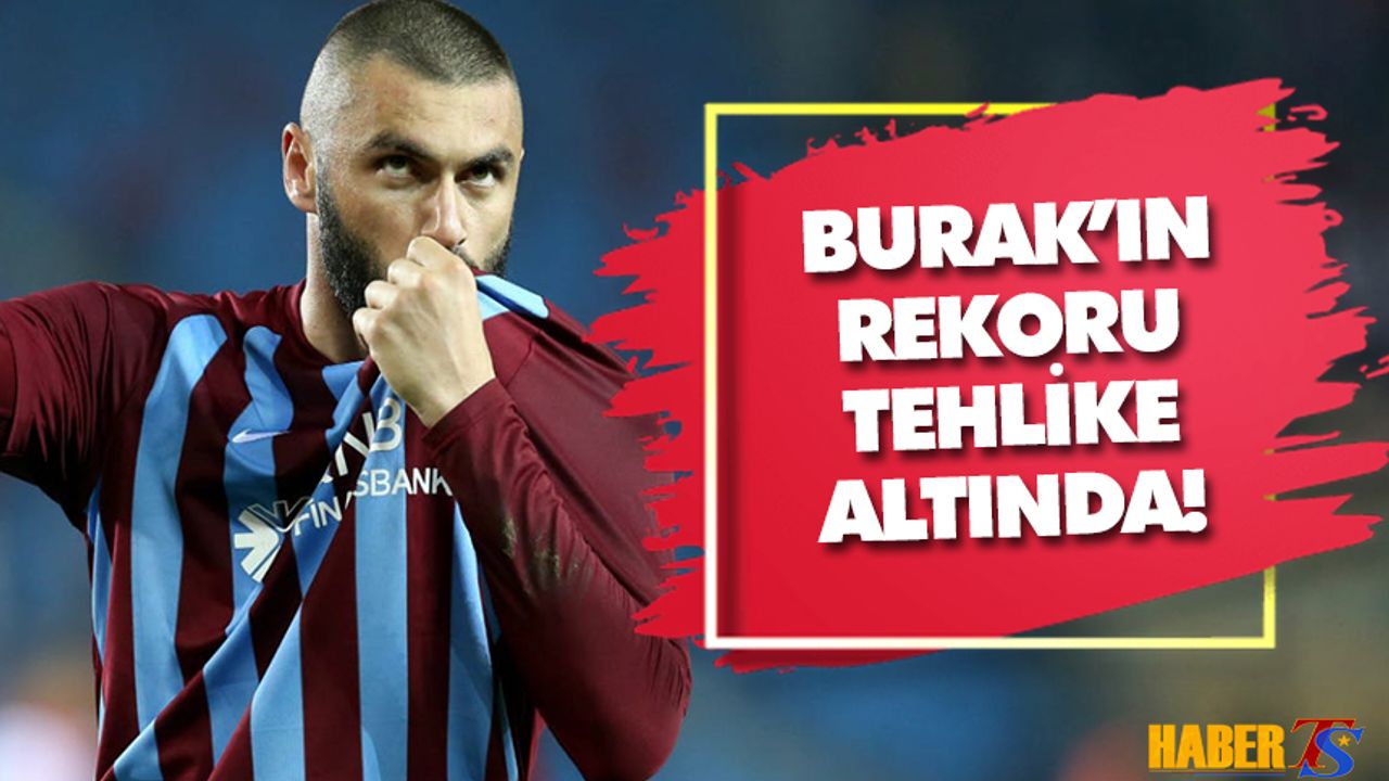 Burak Yılmaz'ın Trabzonspor Rekoru Tehlikede!