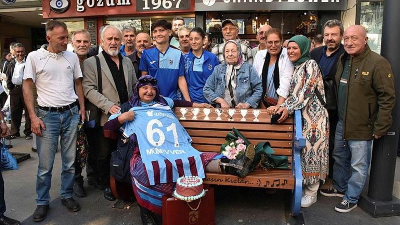 Trabzonspor'dan Münevver Taflan'a Sürpriz