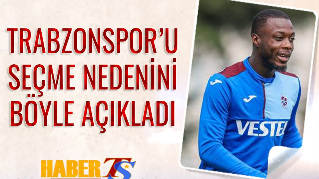 Pepe Trabzonspor'u Seçme Nedenini Bu Sözlerle Açıkladı