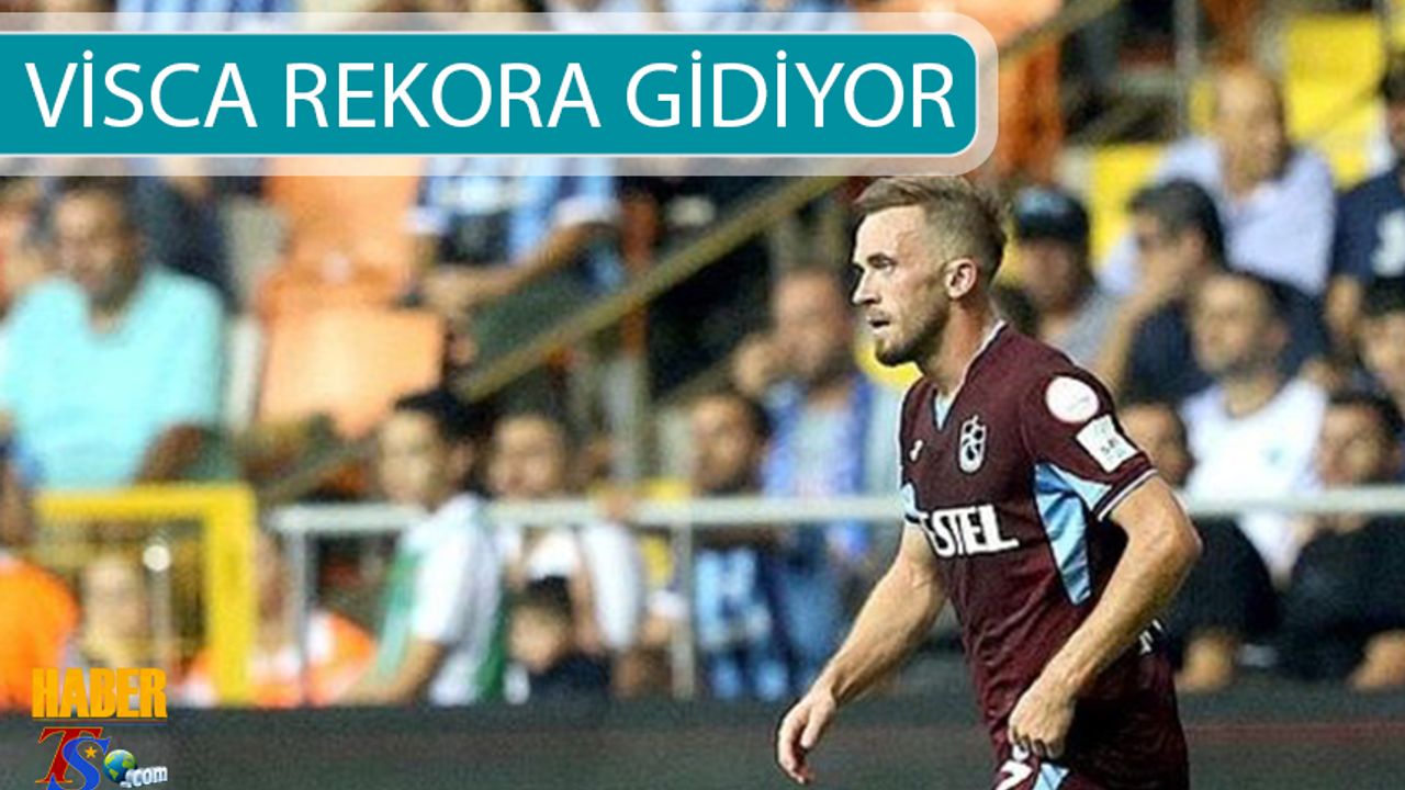 Edin Visca Trabzonspor'da Rekora Gidiyor