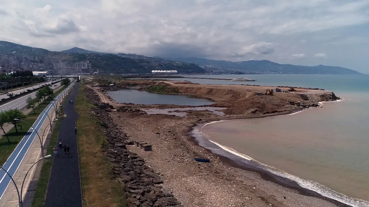Trabzon'da deniz dolgusu tehlikesi! Asbest ve ağır metal yayılıyor!