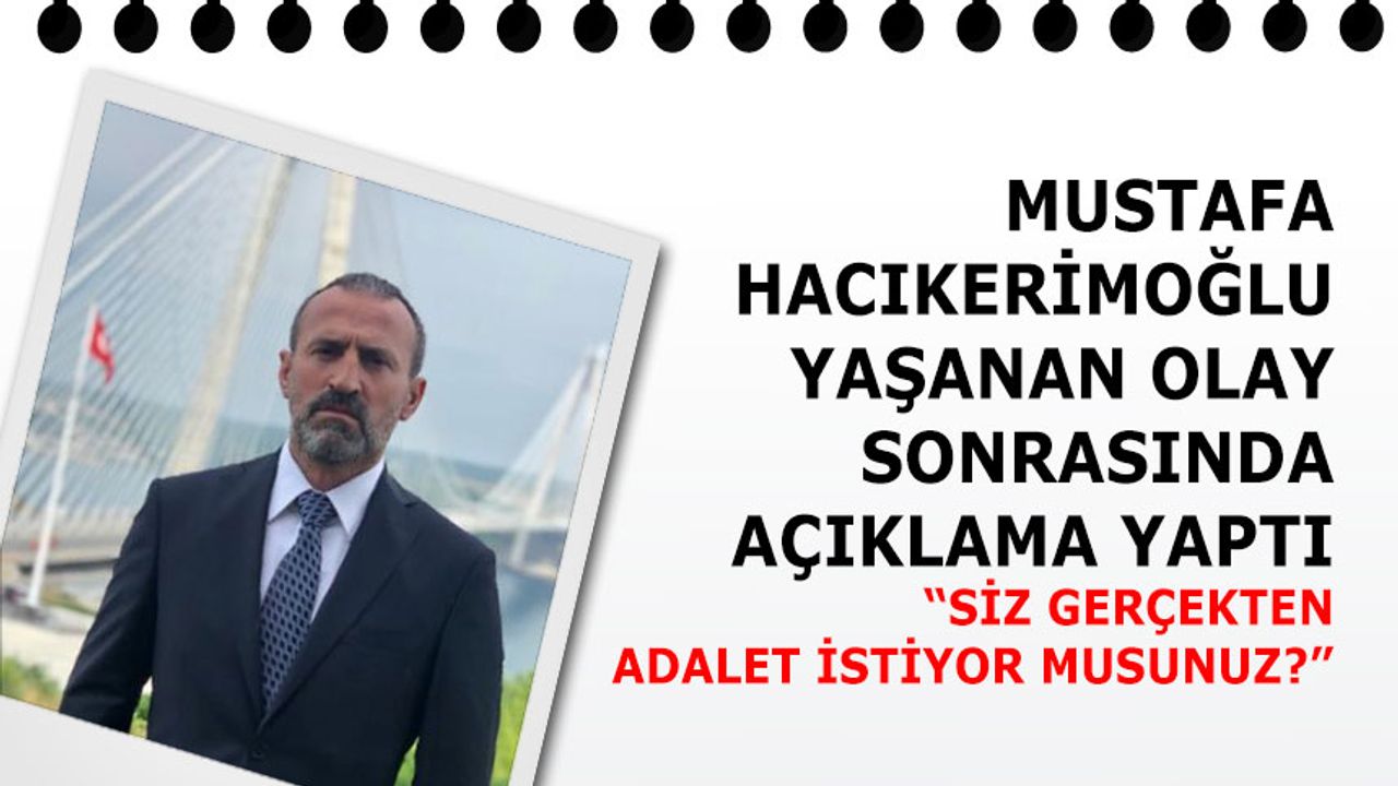 TFF Eski Yönetim Kurulu Üyesi Mustafa Hacıkerimoğlu'ndan Flaş Açıklama