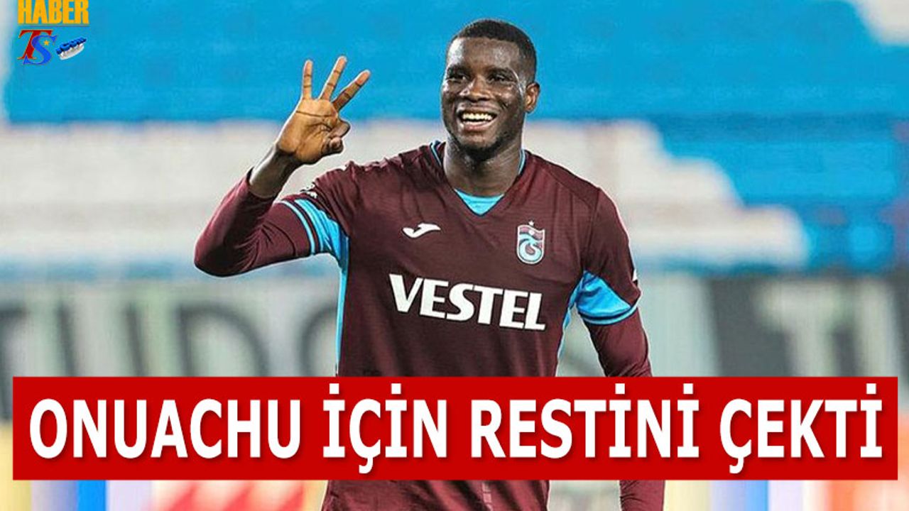 Onuachu Restini Çekti