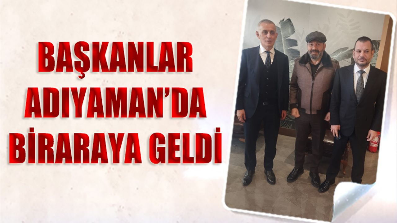 TFF Başkanı ve Kulüp Başkanları, 6 Şubat Depremi’nin Yıl Dönümünde Adıyaman’da Buluştu