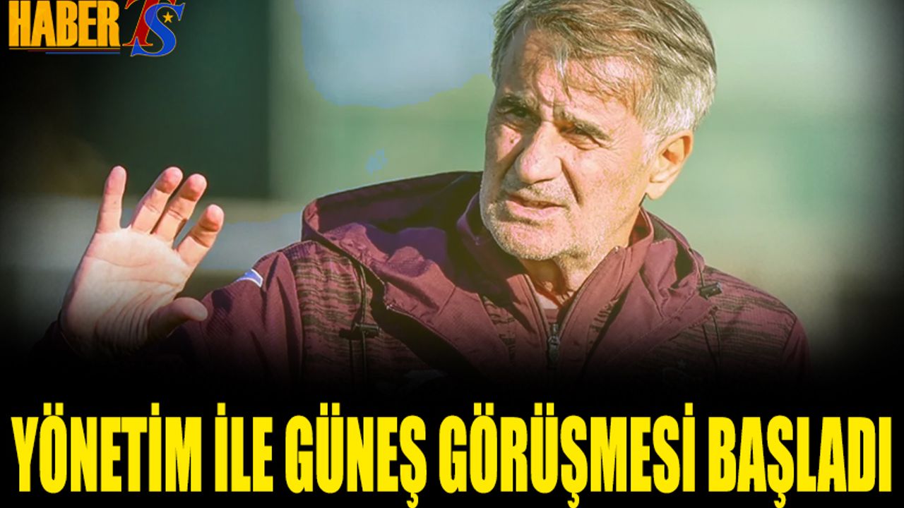Trabzonspor'da Kritik Zirve! Şenol Güneş ve Yönetim Görüşme Gerçekleştiriyor