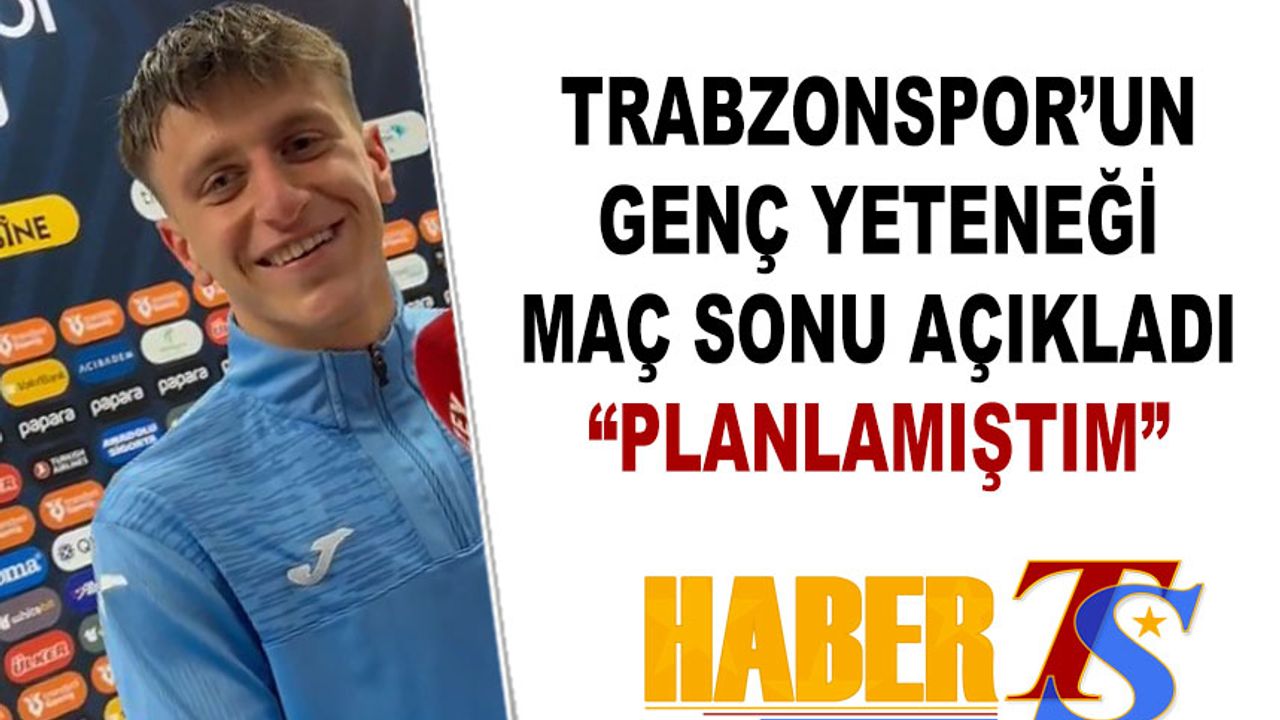 Trabzonspor U19'un Yıldızı Bican Tibukoğlu: "Özgüvenim Sayesinde Panenka Vurdum"